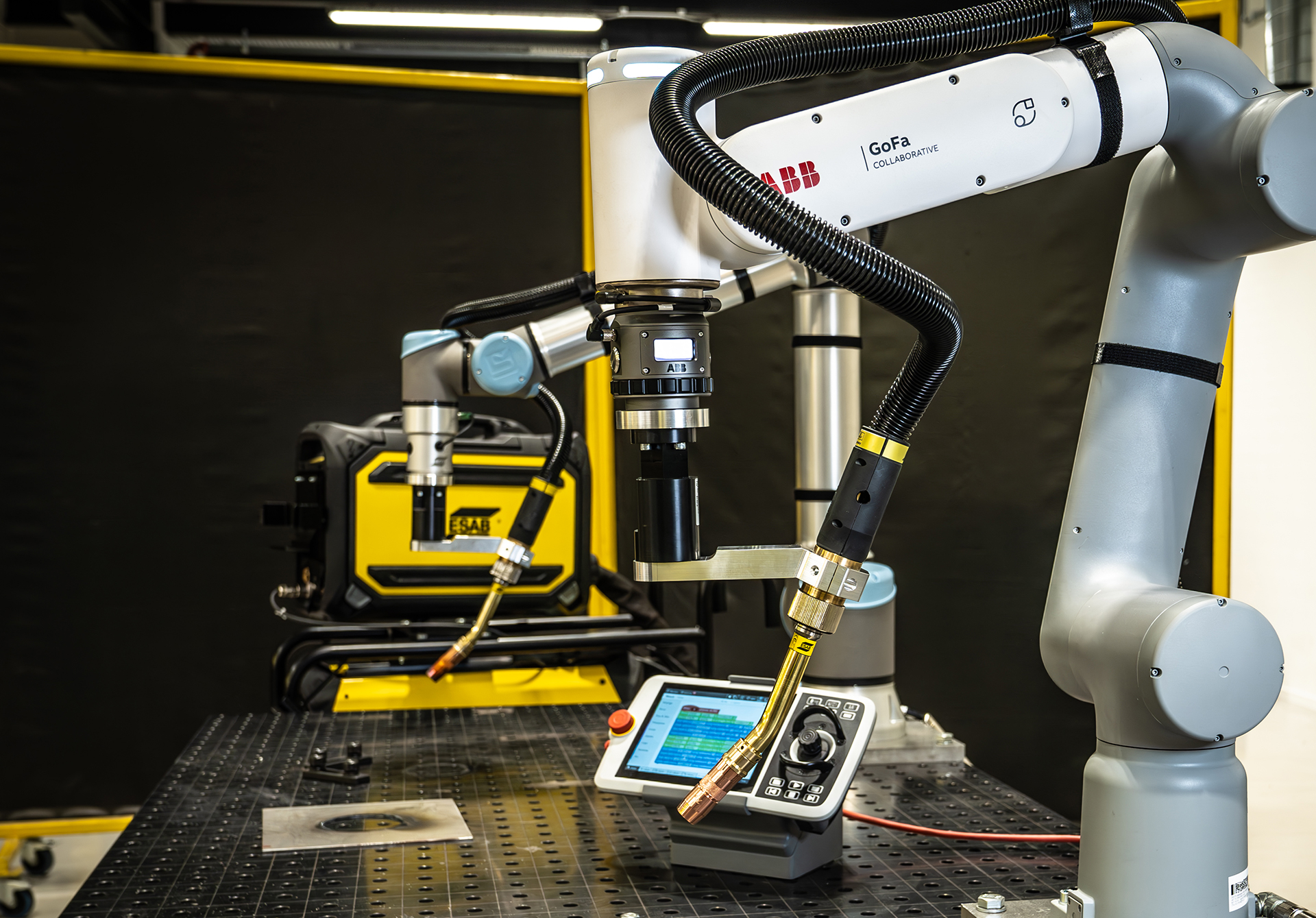 Example of cobot welding systems